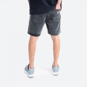 Carhartt WIP Newel Short I029149 BLACK WORN galéria