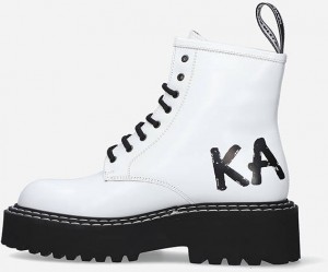 Karl Lagerfeld Patrol II Brush Logo Hi Lace KL45260I 011 galéria