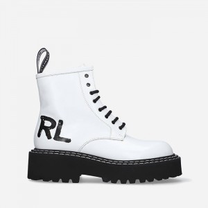 Karl Lagerfeld Patrol II Brush Logo Hi Lace KL45260I 011 galéria
