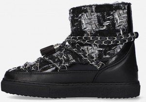 Inuikii Sneaker English Tartan 70202-53 BLACK galéria