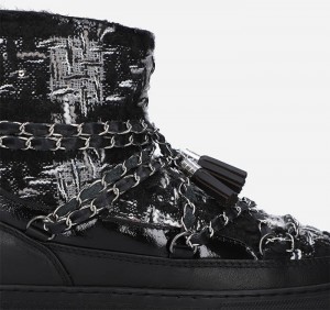Inuikii Sneaker English Tartan 70202-53 BLACK galéria