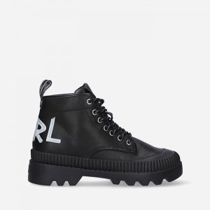 Karl Lagerfeld Trekka II Brush Logo Hiker KL45230 000 galéria