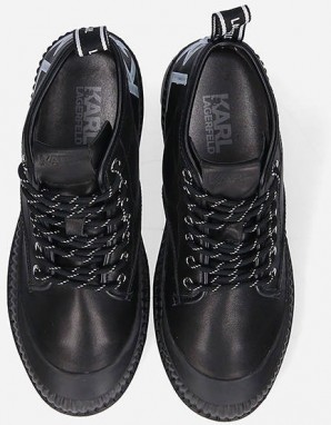 Karl Lagerfeld Trekka II Brush Logo Hiker KL45230 000 galéria
