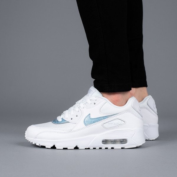 Nike Nike Air Max 90 Mesh (GS) 833418 111 női sneakers cipő Olcsó Nike Air Max 90 Essential Futócipő, Krém Anthracite