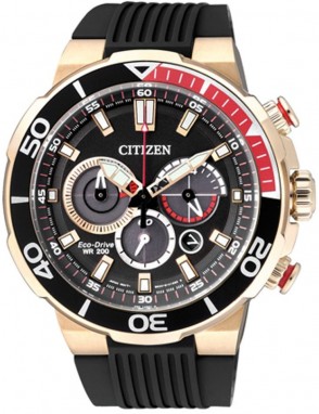 Citizen Eco-Drive Gold Rubber galéria