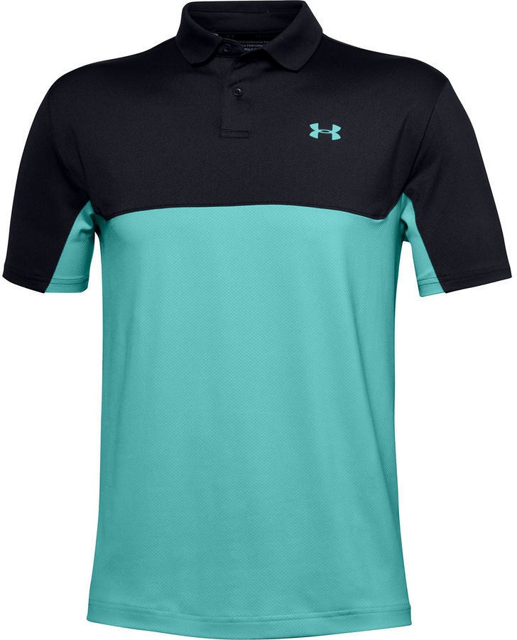 Férfi páncélos Performance Polo 2.0 Colorblock póló