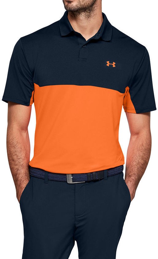 Férfi páncélos Performance Polo 2.0 Colorblock póló