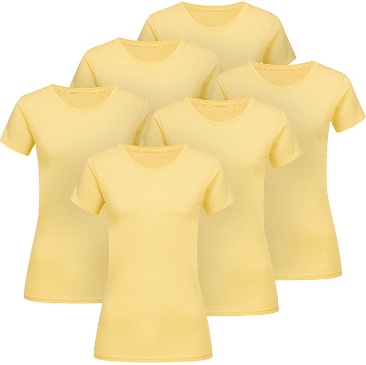 RUSSELL női póló (6 darab)