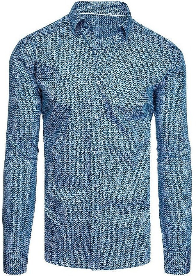 Kék ing eredeti mintával