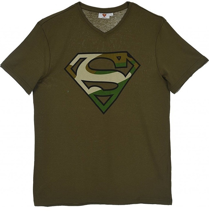 Superman - zöld fiú póló