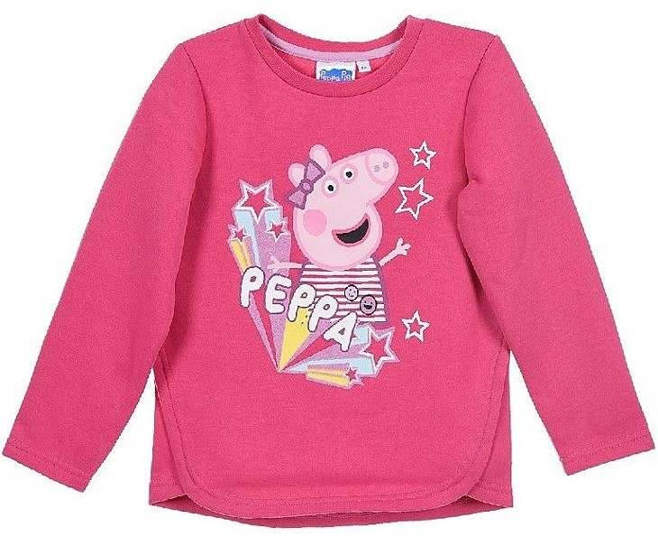 Lány rózsaszín peppa disznó pulóver