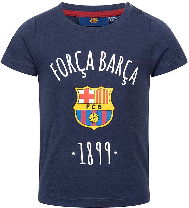 Gyerek pamut póló FC Barcelona