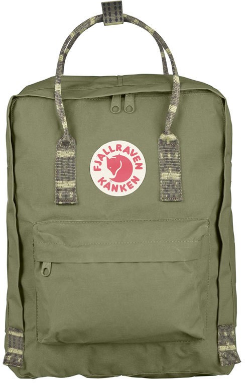 Fjällräven Kånken Green - Folk Pattern Zöld F23510-620-913