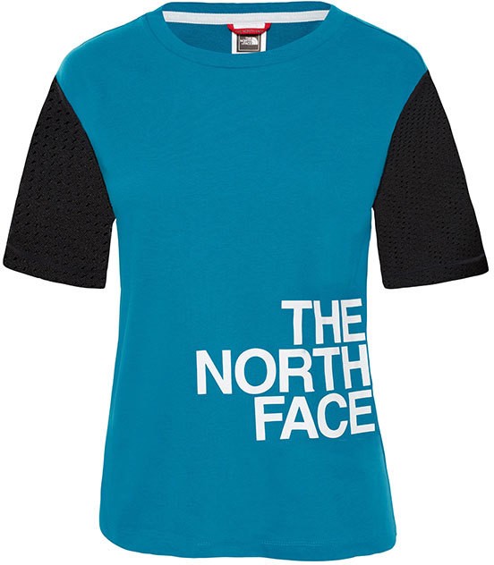 The North Face W Light Ss Tee Crystal Teal Kék T93RYL8EE