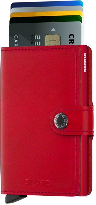 Secrid Miniwallet Original Red-Red Piros M-RED-RED