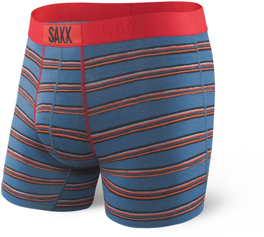 Saxx Vibe Boxer Brushed Stripe Lila SXBM35BHS