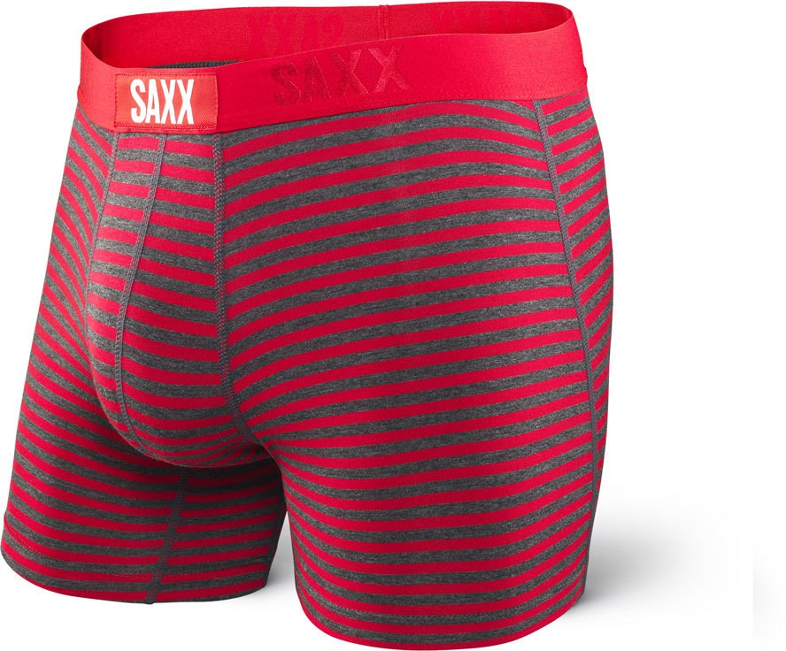 Saxx Vibe Boxer Red Hiker Stripe Piros SXBM35HPS
