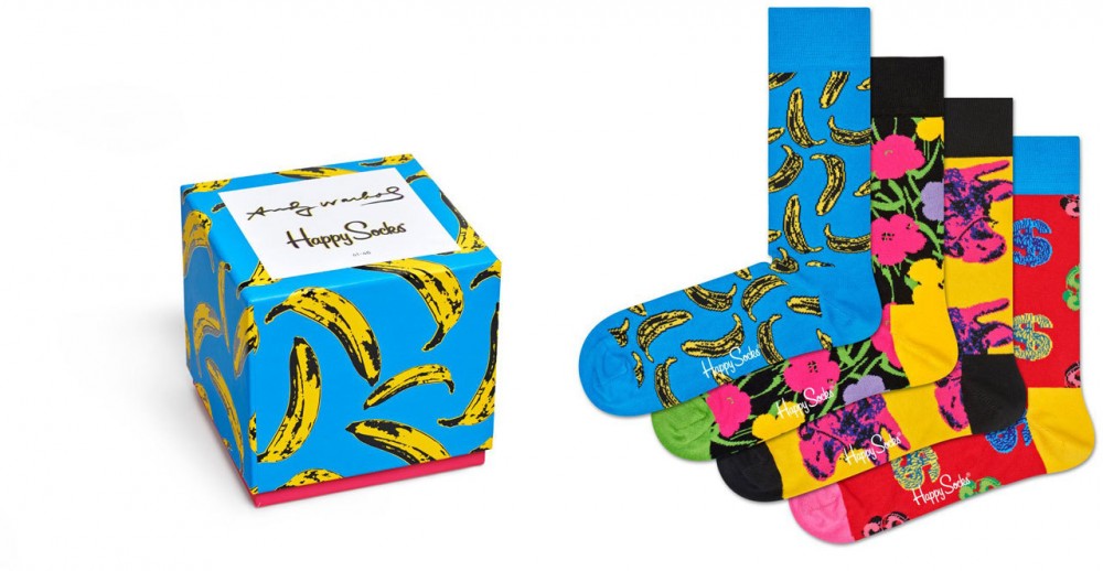 Happy Socks Andy Warhol Sock Box Set Színes XAWARH09-6000