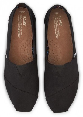 Toms Alpargatas Classic Black galéria