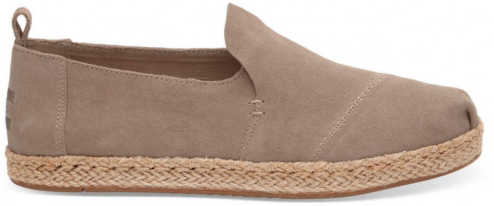 Toms Alpargatas Desert Suede Deconstructed