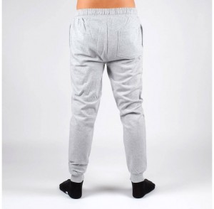 Dedicated Jogger Pants Lund Plain Grey Melange Grey Melange galéria