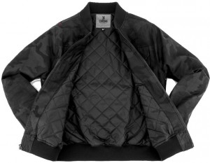 Chrome Industries Utility Bomber Jacket Black galéria