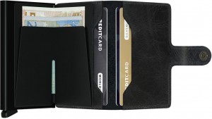 Secrid Miniwallet Vintage Black galéria