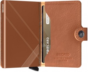 Secrid Miniwallet Stitch Linea Caramello galéria