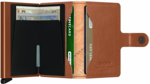 Secrid Miniwallet Stitch Linea Caramello galéria