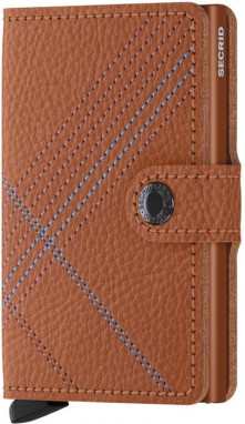 Secrid Miniwallet Stitch Linea Caramello galéria