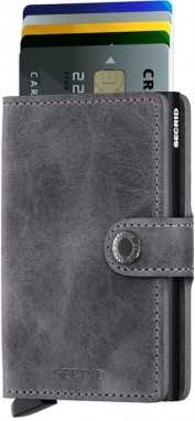 Secrid Miniwallet Vintage Grey Black galéria