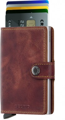 Secrid Miniwallet Vintage Brown galéria