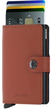 Secrid Miniwallet Matte Brick-Black galéria