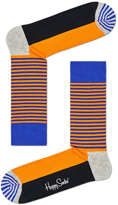 Happy Socks Half Stripe Sock