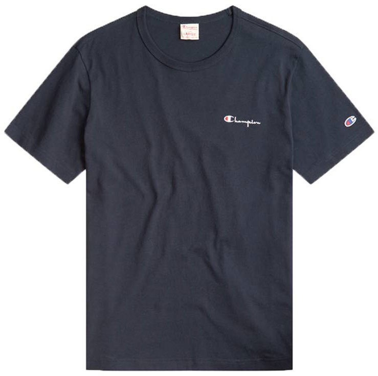Champion Crewneck T-Shirt Kék 211985-BS501-NNY
