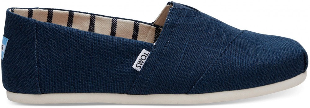 Toms Majolica Blue Heritage Canvas