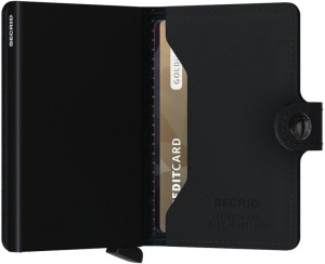 Secrid Miniwallet Perforated Black galéria