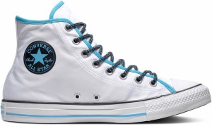 Converse CTAS HI White / Gnarly Blue galéria