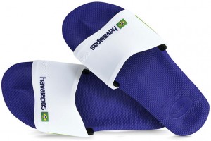 Havaianas Slide Brasil Naval Blue galéria