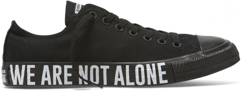 Converse CTAS OX We Are Not Alone Low Top Black