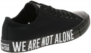 Converse CTAS OX We Are Not Alone Low Top Black galéria