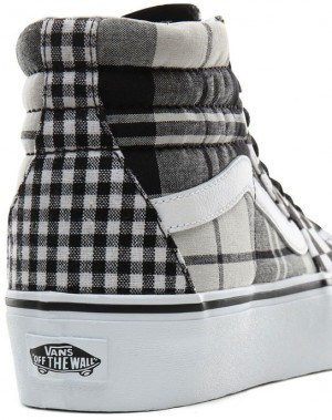 Vans UA SK8-Hi Plaid Checkerboard SK8-HI 2.0 Platform galéria