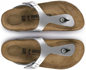 Birkenstock Gizeh Birko-Flor Silver galéria