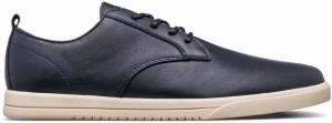Clae Ellington Navy Milled Leather galéria