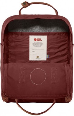 Fjällräven Kånken Ox Red - Goose eye galéria