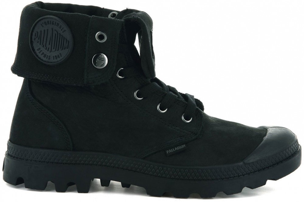 Palladium Boots Baggy Nubuck Black