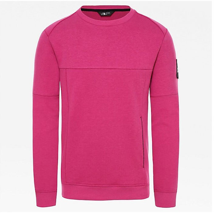 The North Face M Fine 2 Crew Sweat Festival Pink