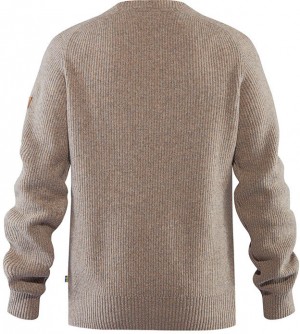 Fjällräven Greenland Re-Wool Crew Neck M Driftwood galéria