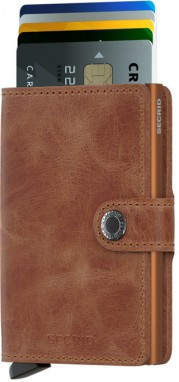 Secrid Miniwallet Vintage Cognac-Rust galéria