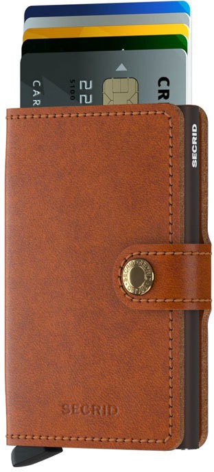 Secrid Miniwallet Original Cognac-Brown